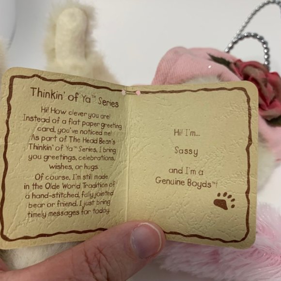 Boyds The Head Bean Collection Sassy Bear - Picture 5 of 5